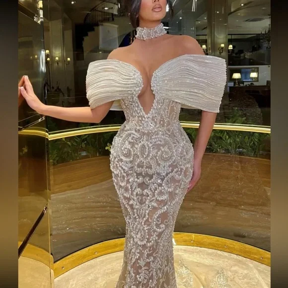 Pearl Dress
Wedding white dress
Prom gown
Custom
Vlora kaltrina 
Albina dyla - Picture 3 of 6